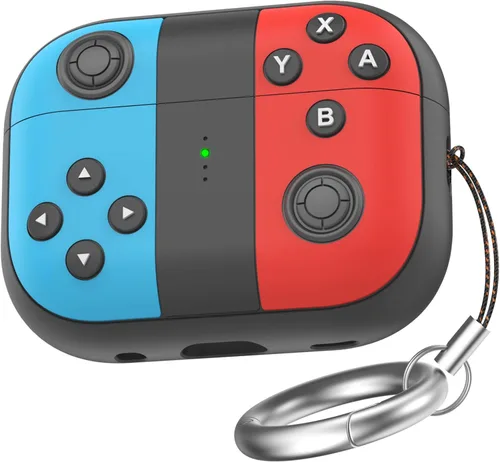 Vista 15 de TRONWIN Funda de silicona para Airpods Pro 2 con diseño de máquina de juego, funda protectora para Airpods Pro 2022