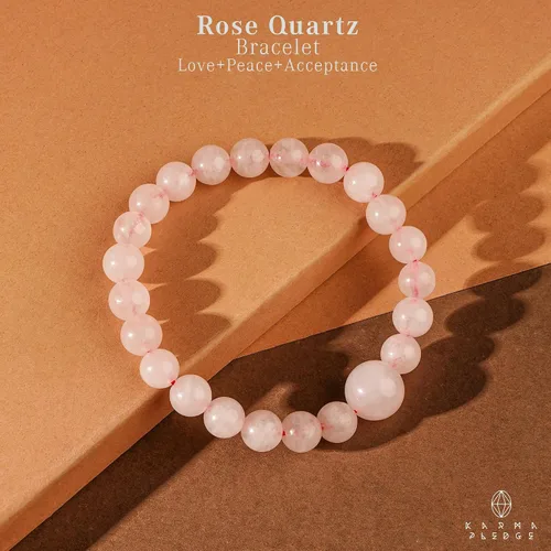 Vista 2 de Pulseras de cristal curativo para mujeres y hombres, espiritual, energía positiva y equilibrio, pulseras de cuentas de cristal natural hechas a mano