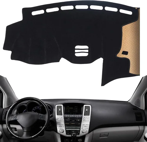 Vista 34 de Cubierta de salpicadero Compatible con Volkswagen Beetle 1998 1999 2000 2001 2002 2003 2004 2005 2006-2010 Antirreflejos, Protección Solar, A