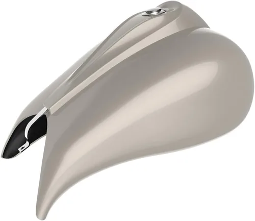 Vista 71 de Cubiertas de tanque estiradas con consola de tablero y tapa de tanque de combustible, cubiertas de combustible de galón para Harley Touring Whisky
