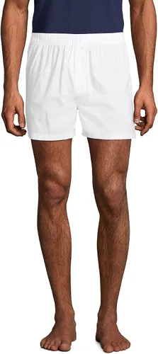 Vista 2 de Lands' End Boxers de popelina para hombre (paquete de 3)