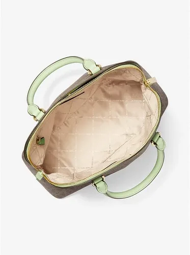 Vista 2 de Michael Kors Cindy - Bolso de cuero y logotipo mediano