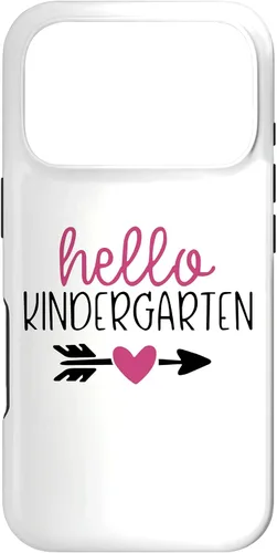 Vista 29 de Hello Kindergarten Parent Or Teacher Saying New School Year Case for iPhone XR