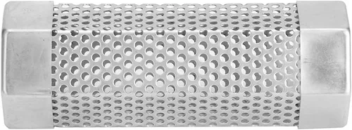 Vista 9 de Tubo de ahumador de pellets, 2 piezas de tubo de ahumador para parrilla de barbacoa, tubo de malla de pellets, caja de humo de 6 pulgadas, tubo