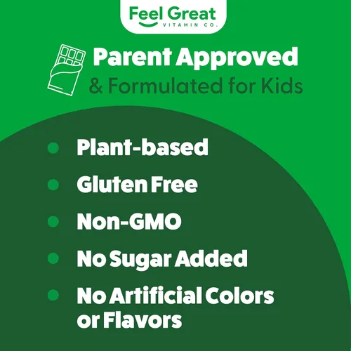 Vista 4 de Feel Great USDA Organic Super Greens para niños Polvo de verduras de chocolate vegano con polvo vegetal para niños Polvo de superalimentos