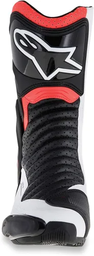 Vista 4 de Botas Alpinestars SMX-6 v2 de moto, para hombre, 3.5, NegroRojoBlanco