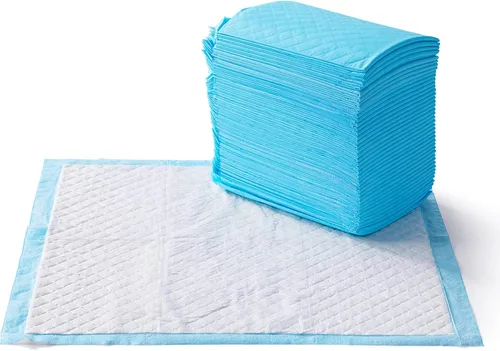Vista 12 de Amazon Basics Almohadillas absorbentes para orinar para perros y cachorros con diseño de 5 capas a prueba de fugas y superficie de secado rápido