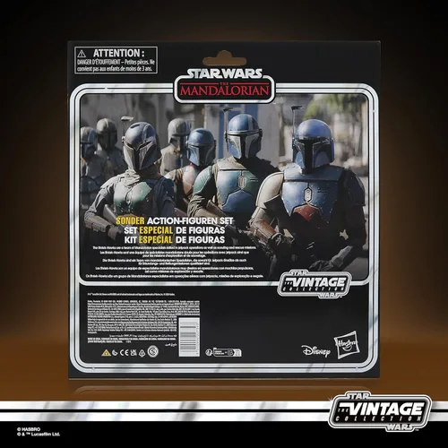 Vista 3 de STAR WARS The Vintage Collection Mandalorian Shriek-Hawk, The Mandalorian 3.75 pulgadas coleccionable paquete de 4 (exclusivo de Amazon)