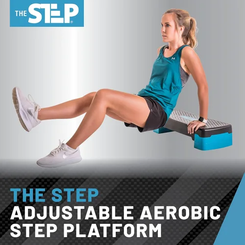 Vista 2 de The Step Aerobic Platforms for Home Workout Steppers for Exercise