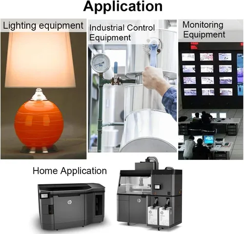 Vista 7 de Convertidor de voltaje de corriente CC ajustable AC 110V-220V a DC 0-48V 10A Módulo Fuente de alimentación conmutada Pantalla digital Regulador