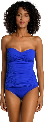 Vista 5 de La Blanca Traje de baño tankini bandeau Island Goddess estándar para mujer