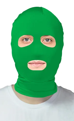 Vista 11 de VSVO Máscara de capucha Zentai con ojos abiertos y boca