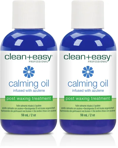 Vista 5 de Clean + Easy Aceite de azuleno - Tratamiento posterior a la depilación para pieles sensibles, alivia la irritación y elimina los residuos de cera