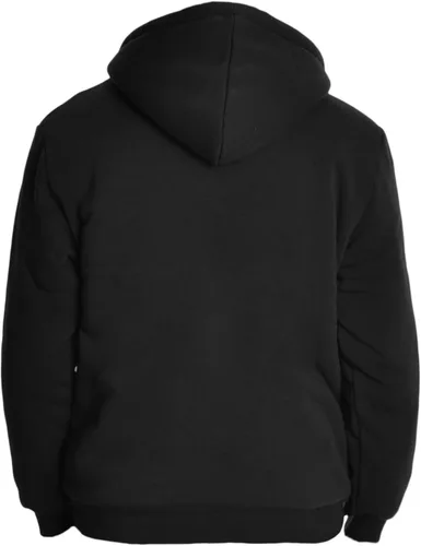 Vista 14 de Chaqueta con capucha con cremallera completa y forro de sherpa