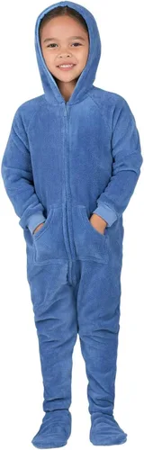 Vista 52 de Footed Pajamas - Pijama de una pieza de chenilla para niños pequeños Enterizo de pijama de una pieza para niños y niñas Unisex