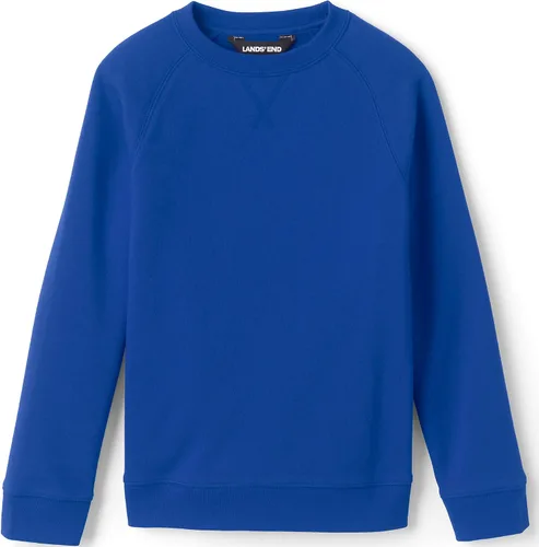 Vista 4 de Lands' End - Sudadera de uniforme escolar para niños de manga larga Negro