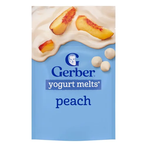 Vista 13 de Gerber Paquete variado de aperitivos de yogur para derretir etapa 3, paquete de 8