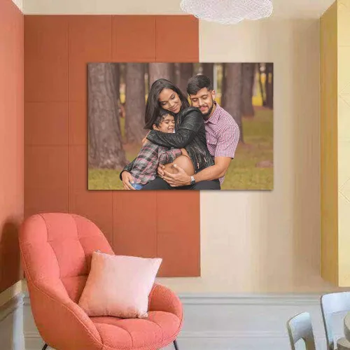 Vista 3 de SIGNFORD Papel de pared personalizado pequeño autoadhesivo para pared, arte de pared personalizado con fotos familiares, decoración de pared