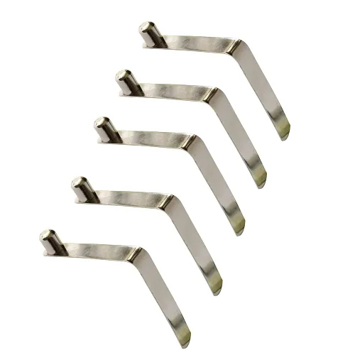 Vista 9 de UP100 50 clips de botón sólidos de acero inoxidable de 4 a 0.354 in, resorte a presión para entornos húmedos con requisitos elásticos, toldo Botón