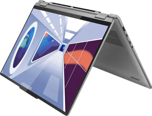 Vista 3 de Lenovo Yoga 7 WUXGA - Laptop con pantalla táctil 2 en 1 de 16 pulgadas AMD Ryzen 5 7535U Gráficos AMD Radeon 660M 8 GB RAM DDR5 SSD de 512