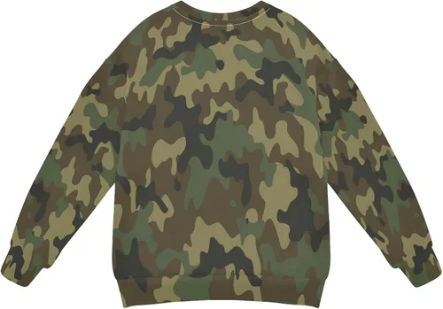 Vista 44 de Plaaee Sudadera de forro polar de manga larga con cuello redondo para niños o niñas, estampado de camiones monstruos, 4T