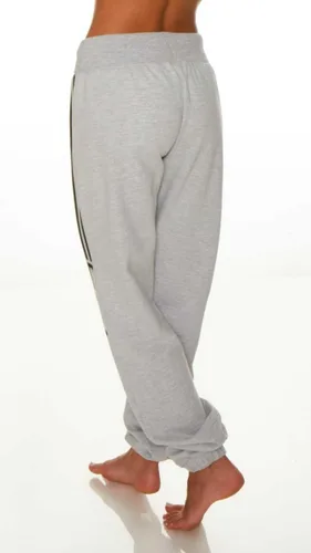 Vista 3 de bebe Pantalones deportivos para mujer, pantalones de felpa francesa con bajos fruncidos, pantalones de pijama con logotipo, para mujer
