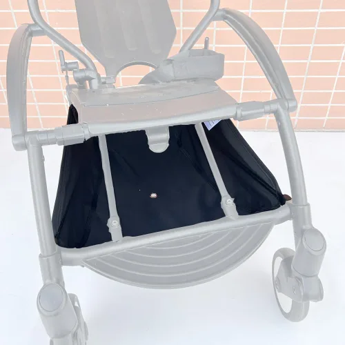 Vista 5 de Cesta de almacenamiento de repuesto para cochecito compatible con Babyzen YOYO, bolsa de compras para accesorios de cochecito