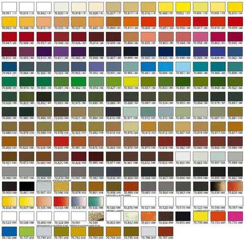 Vista 154 de Vallejo - Pintura color rojo amaranto, 0.6 fl oz