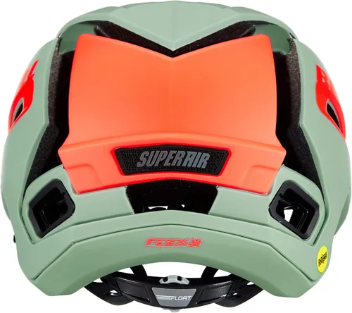 Vista 5 de Bell Bicicleta Super Air Esférica Mate/Verde Brillante/Infrarrojo Grande