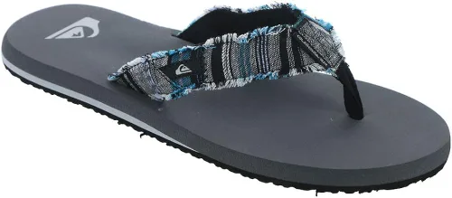 Vista 4 de Quiksilver Men's Monkey Abyss Three-Point Sandal Flip-Flop