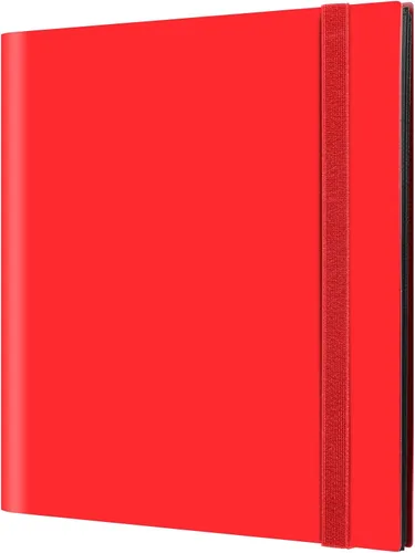 Vista 17 de GEAoffice Carpeta de tarjetas, 9 bolsillos, carpeta de álbum de tarjetas intercambiables, carpeta de bolsillo de carga lateral 360 para tarjetas