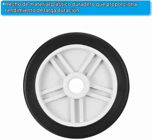 Vista 5 de PATIKIL Ruedas de compresor de aire de 4.7 pulgadas, paquete de 2