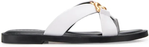 Vista 2 de Aerosoles Sandalias Gaia Slide para mujer, Eggshell, 5.5, Eggshell