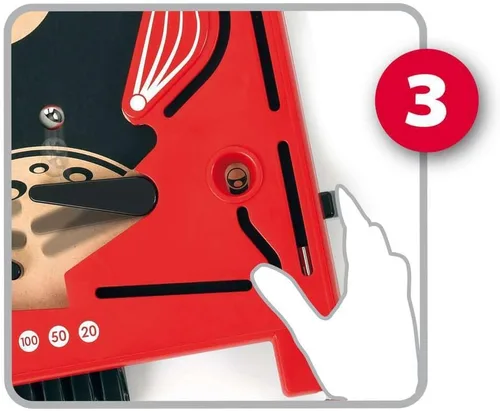 Vista 8 de BRIO 34017 Juego de pinball – Estilo clásico de arcade vintage Juego de cerebro atractivo para niños y adultos Regalo ideal para edades de 6