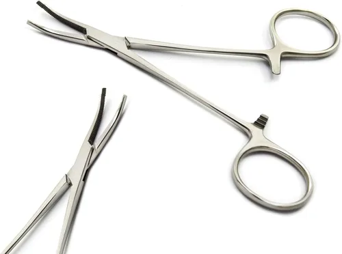 Vista 24 de MEDSPO Pinzas Profesionales Portaagujas Quirúrgico Dental Médico Ortopédico con Bloqueo Sutura Veterinaria Restaurativa Instrumentos