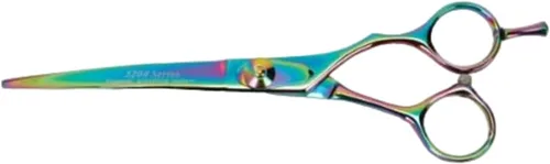 Vista 7 de Master Grooming Tools 5200 Rainbow Series Tijeras — Tijeras de alto rendimiento para perros de aseo – Adelgazantes, 6½ pulgadas