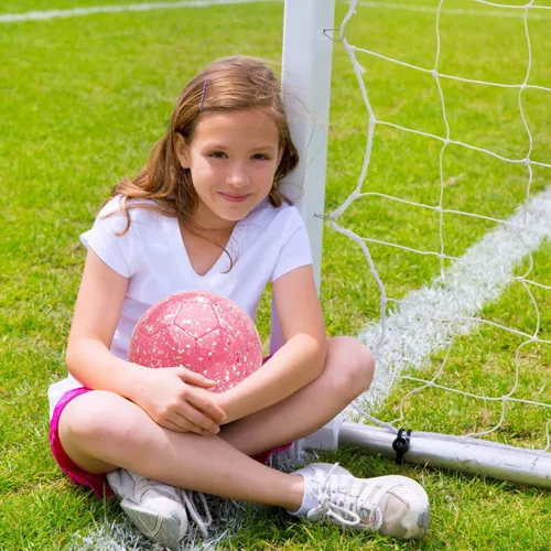 Vista 2 de Picador Size 3 Soccer Ball Pink Soccer Balls for Kids Ages 3-6 6-8 8-10 Boys Girls Sports Training & Outdoor Play with Pump Gift