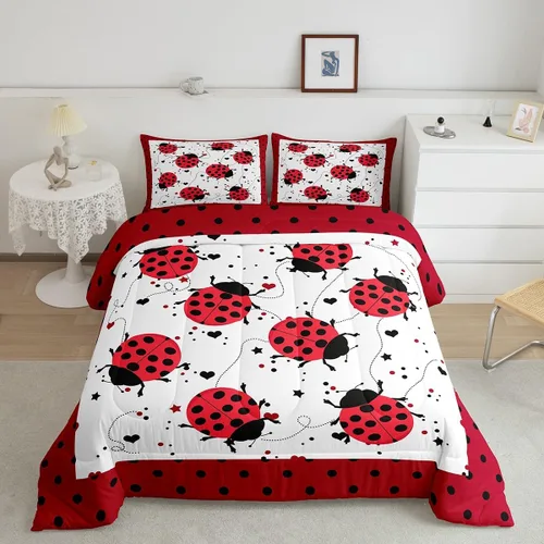Vista 127 de Erosebridal Juego de edredón de hojas de cannabis, juego de ropa de cama de marihuana con estampado colorido de plantas, decoración bohemia de 2