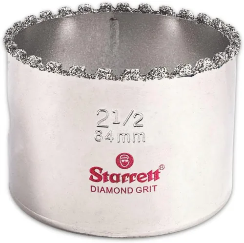 Vista 21 de Starrett KD0100-N - Holesaw de grano de diamante de 1 pulgada