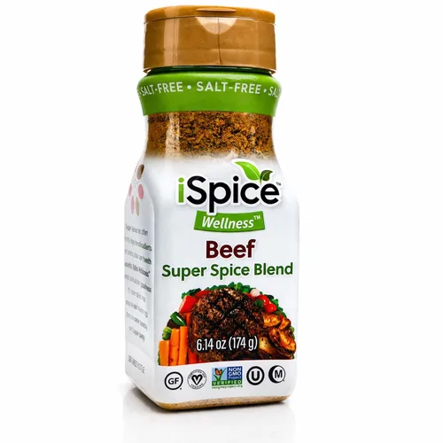 Vista 7 de iSpice Condimento sin sal, 100% libre de sodio, carne de res, pollo, salsa de carne, cerdo, verduras, ensalada y condimentos de mariscos