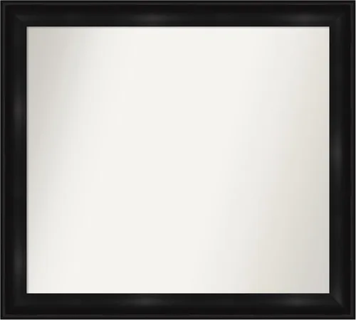 Vista 85 de Amanti Art Espejo personalizado, gran espejo de baño estrecho, espejo de pared o espejo de tocador de baño sobre el fregadero (24 x 24 pulgadas)