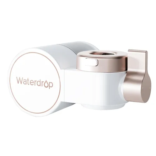 Vista 11 de Waterdrop BFC3-Lite – Filtro de agua para lavado facial, filtro para lavabo de baño para piel, reduce 99% de cloro, limpieza profunda a nanoescala