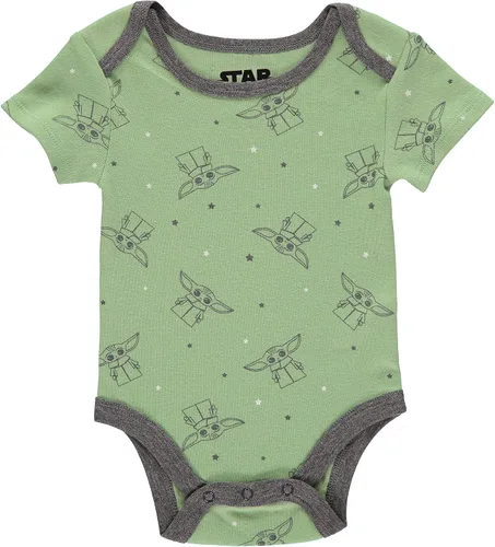 Vista 3 de STAR WARS Baby Boys Star Wars - Mono de manga corta para bebé