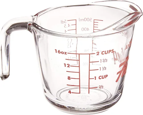 Vista 7 de Anchor Hocking Fire-King - Vaso medidor, 1 taza