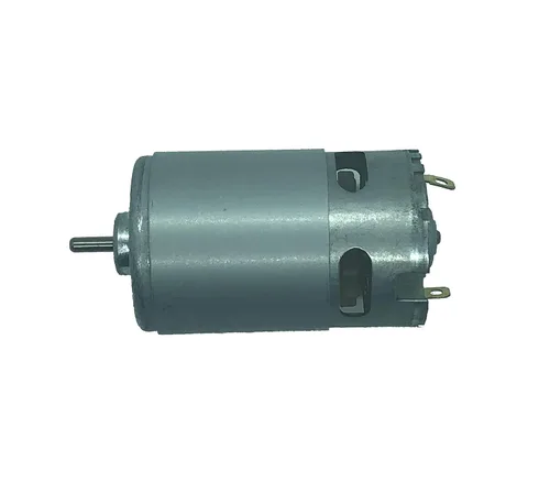 Vista 4 de RS-550s mini motor eléctrico DC 18 v (6v - 24v). Alta potencia y torque para prototipos eléctricos/electrónicos, taladros, robots, vehículos RC