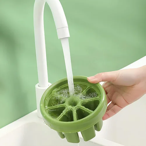 Vista 5 de Moldes de silicona para paletas de 8 piezas, moldes de paletas reutilizables, moldes de paletas de hielo, bricolaje, práctica máquina de paletas