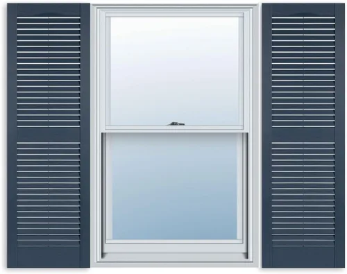 Vista 5 de Persianas estándar exteriores de vinilo para ventanas Negro