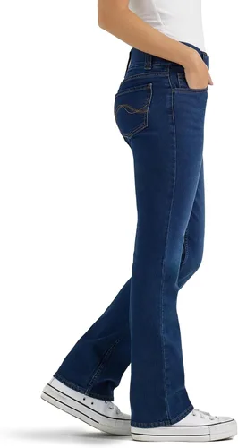 Vista 2 de Riders by Lee Indigo Women's Pull on Waist Smoother Bootcut