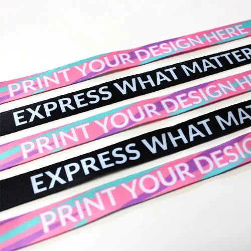 Vista 4 de Pulseras de tela con cuentas ajustables reutilizables Totalmente personalizables Ideal para conciencia, promociones y eventos Disponible a