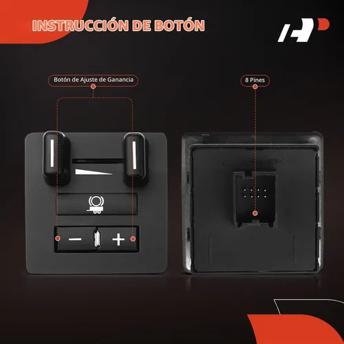 Vista 5 de A-Premium Conjunto de interruptor de control de freno de remolque
